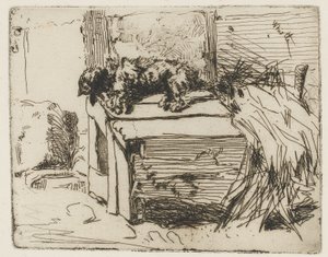 De hond op de kennel, 1858